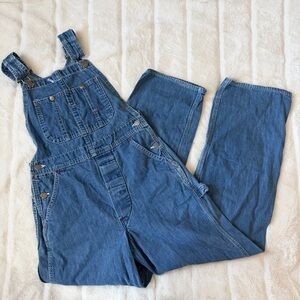 Vintage 90s Big Yank Carpenter Denim Overalls Size Small